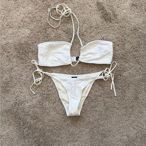 Triangl Swimwear Cream Bikini Set